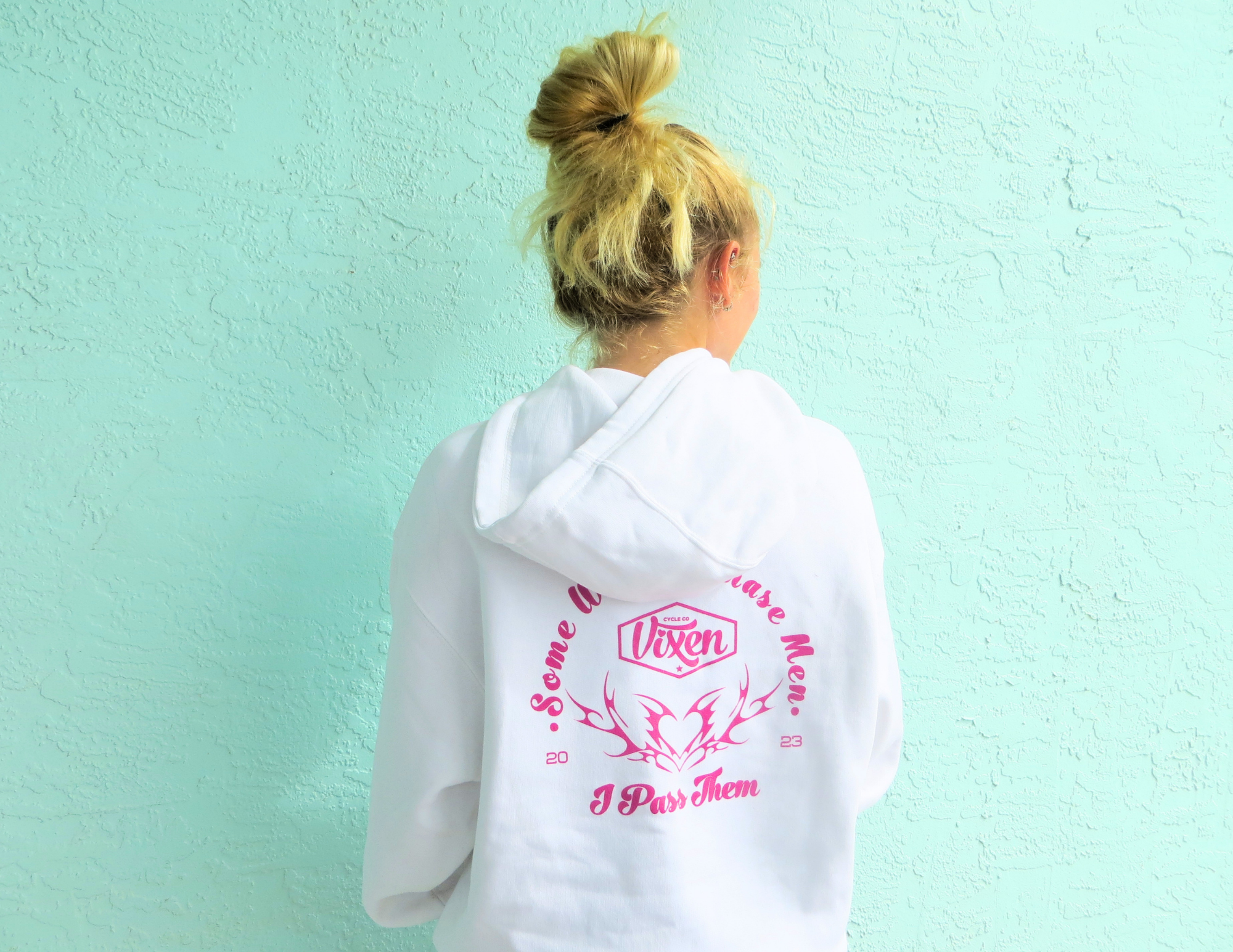 Some Women Chase Men, I Pass Them - Hoodie - Image 7