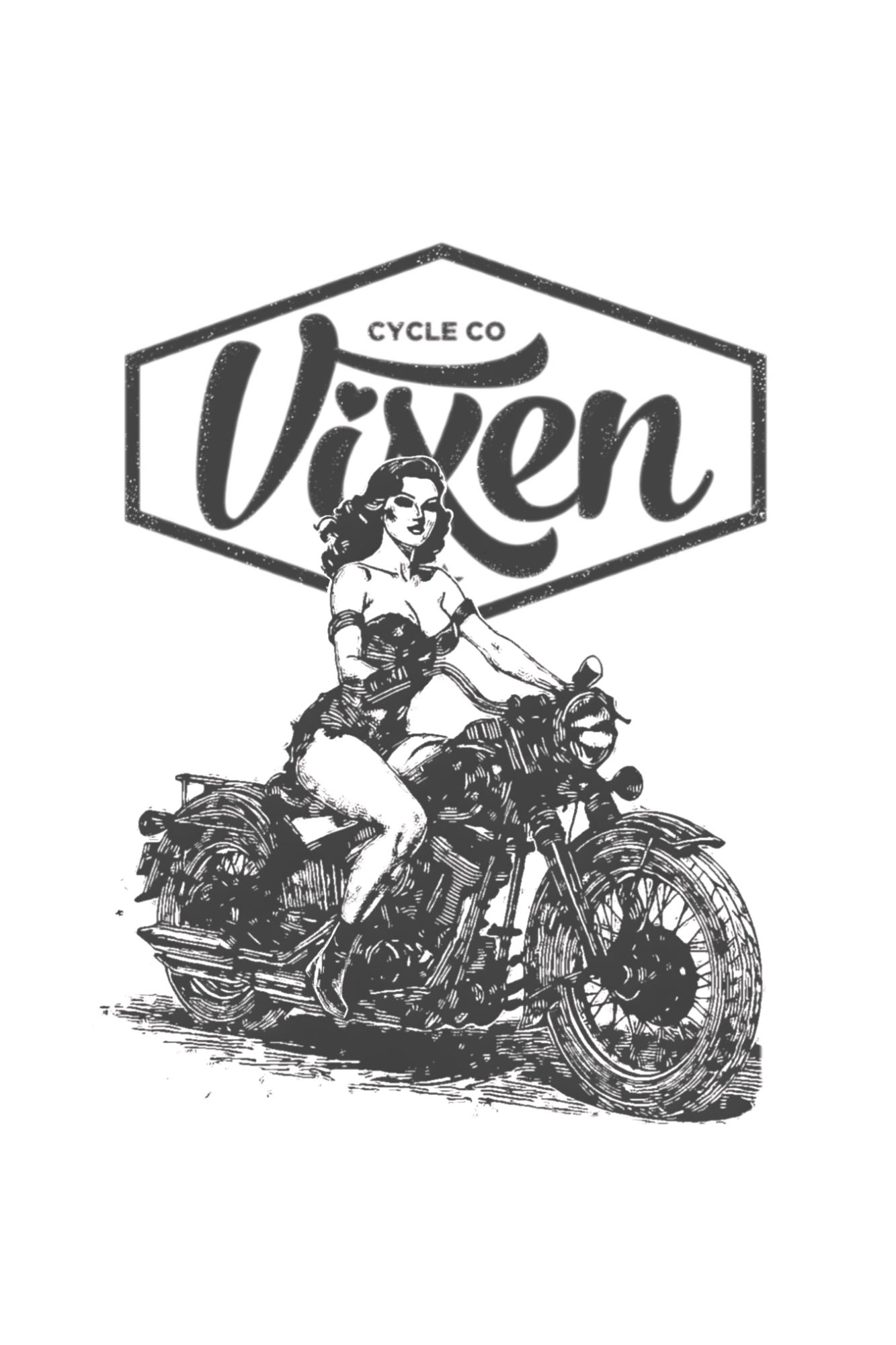 Vixen Rider Cropped Hoodie - Image 6