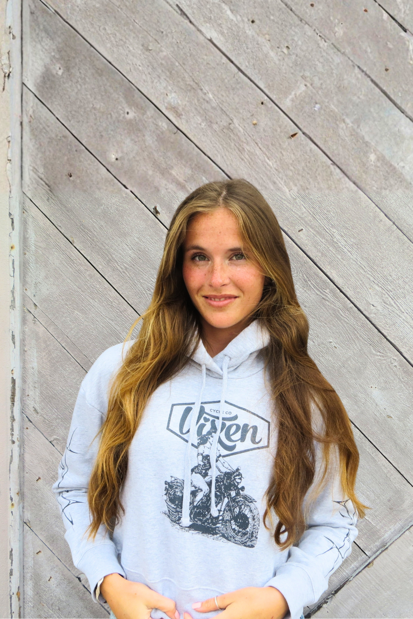 Vixen Rider Cropped Hoodie