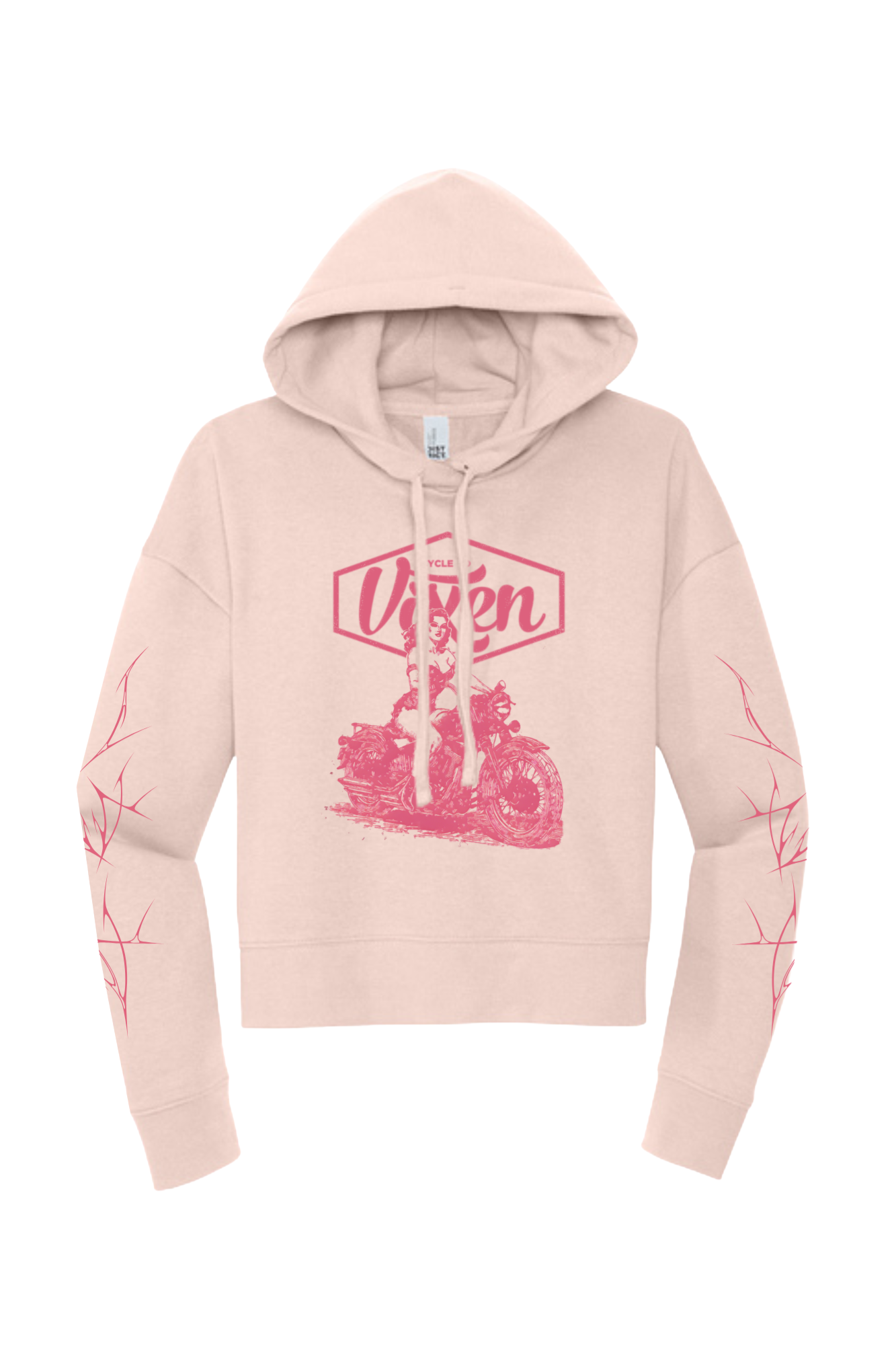 Vixen Rider Cropped Hoodie - Image 2