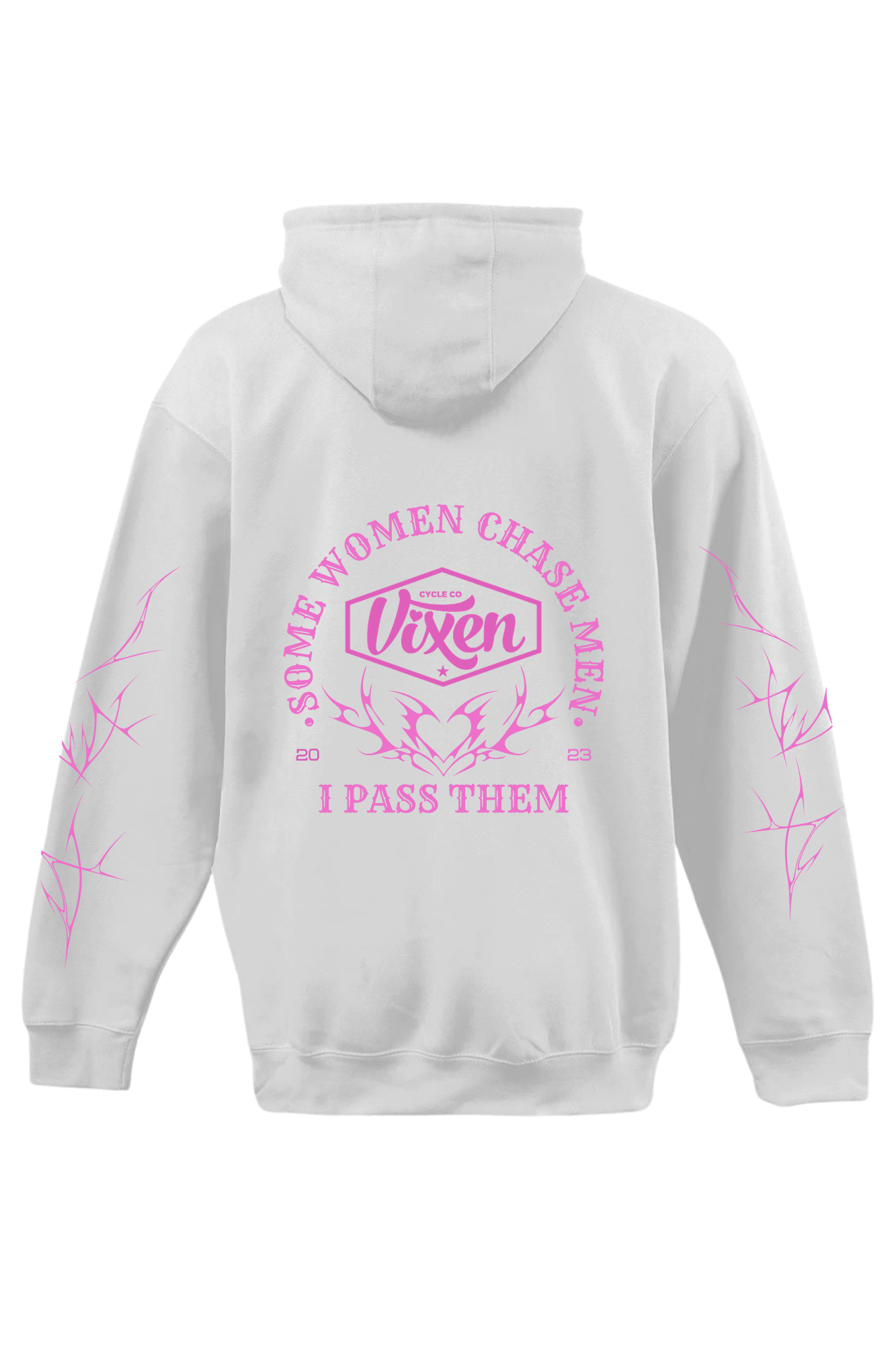 Some Women Chase Men, I Pass Them - Hoodie - Image 4